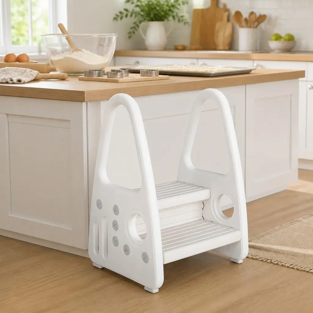Kids Step Stool Ladder Tower for Kitchen and Bathroom