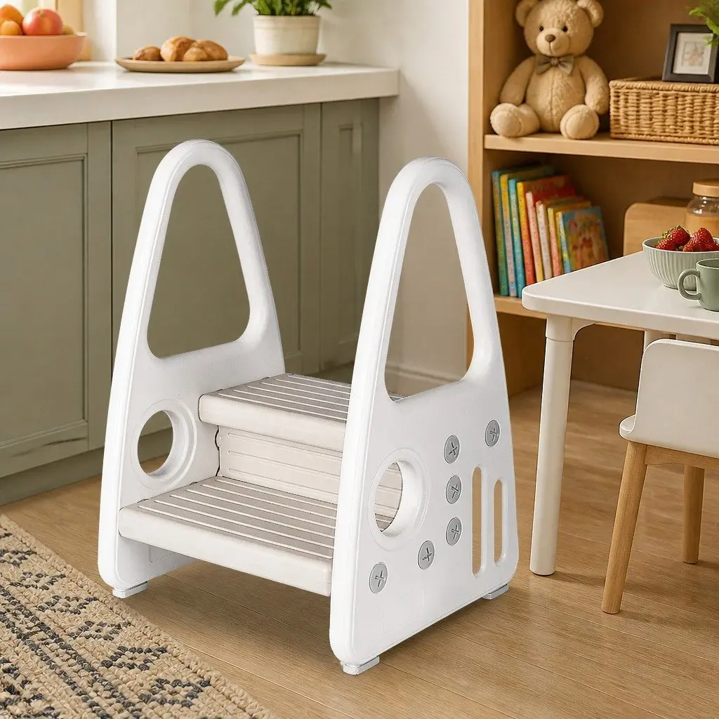 Kids Step Stool Ladder Tower for Kitchen and Bathroom