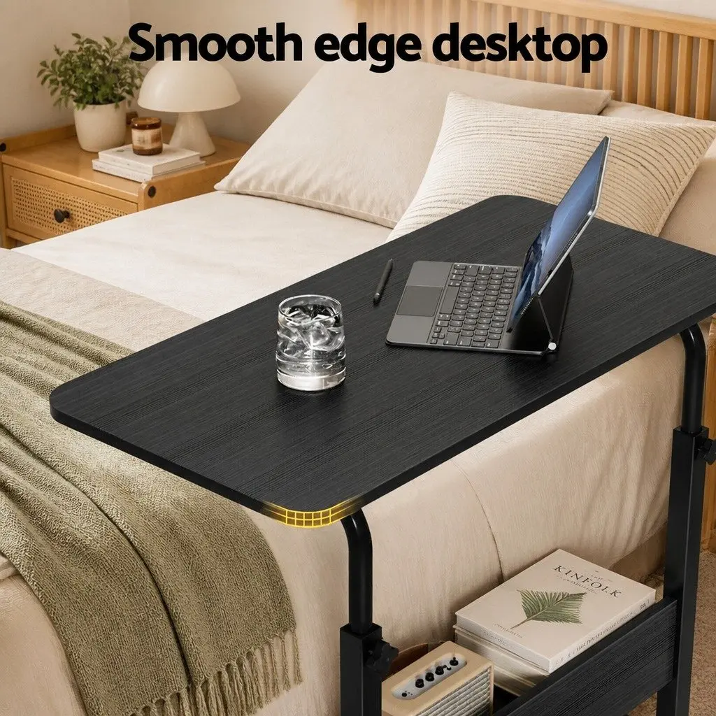 Height Adjustable Mobile Laptop Desk for Comfort