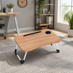 Pine Foldable Laptop Desk for Comfort and Convenience