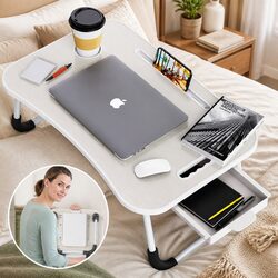 Foldable Laptop Bed Desk for Home and Office Use