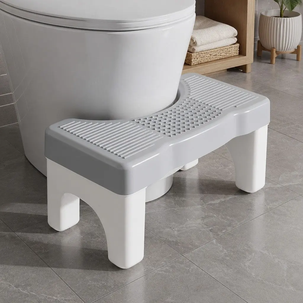 Squat Toilet Stool for Bathroom Use