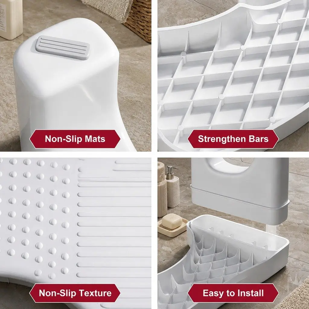 Squat Toilet Stool for Bathroom Use