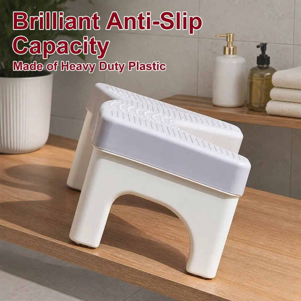 Squat Toilet Stool for Bathroom Use