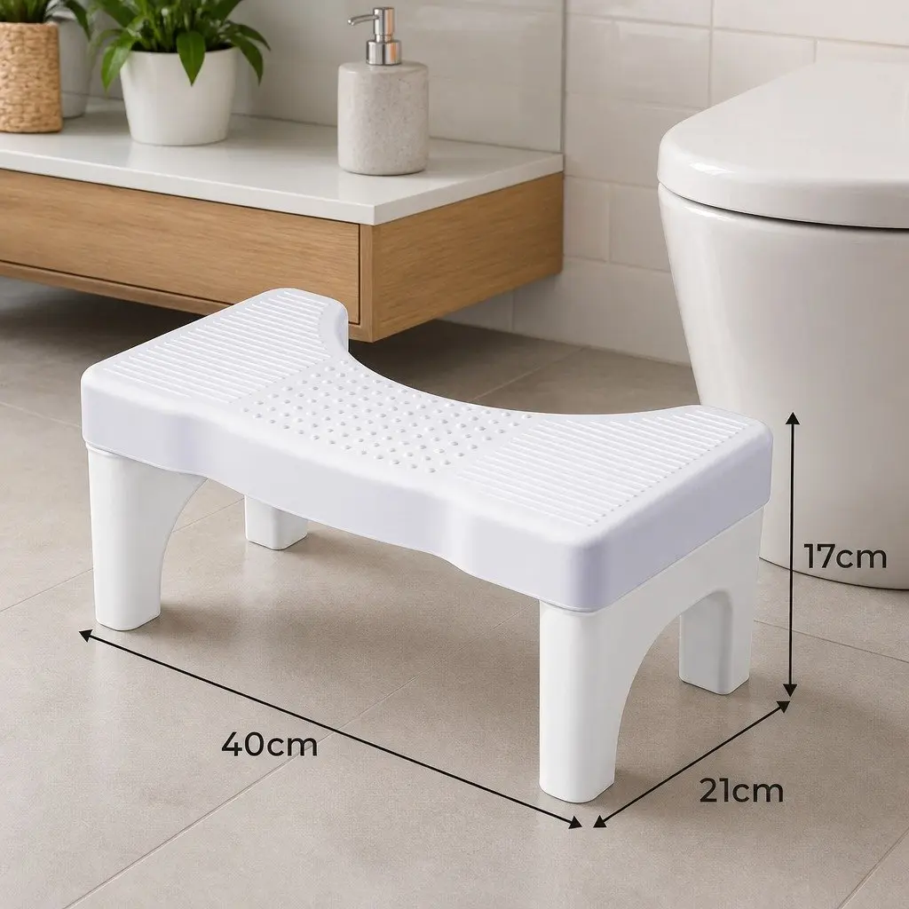 Squat Toilet Stool for Bathroom Use