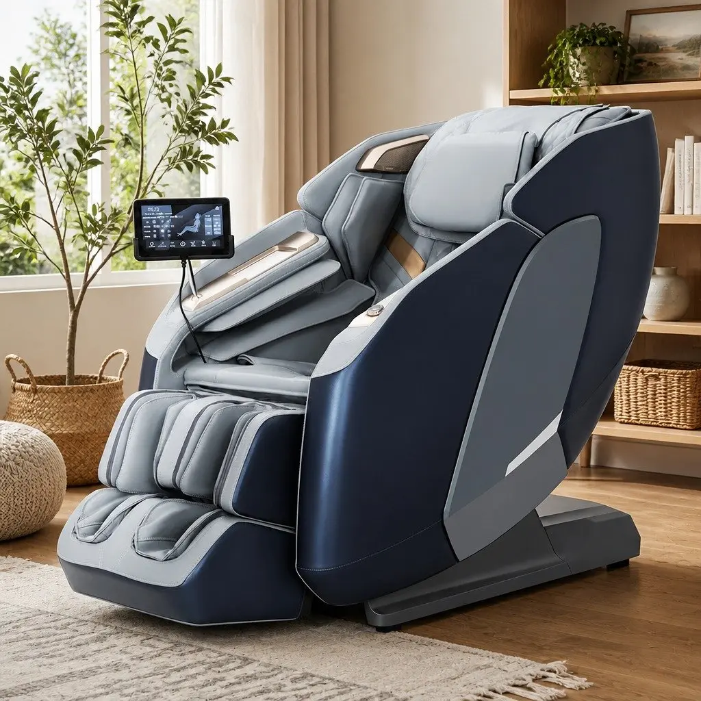 4D Massage Chair Recliner with Zero Gravity and Heated Airbag