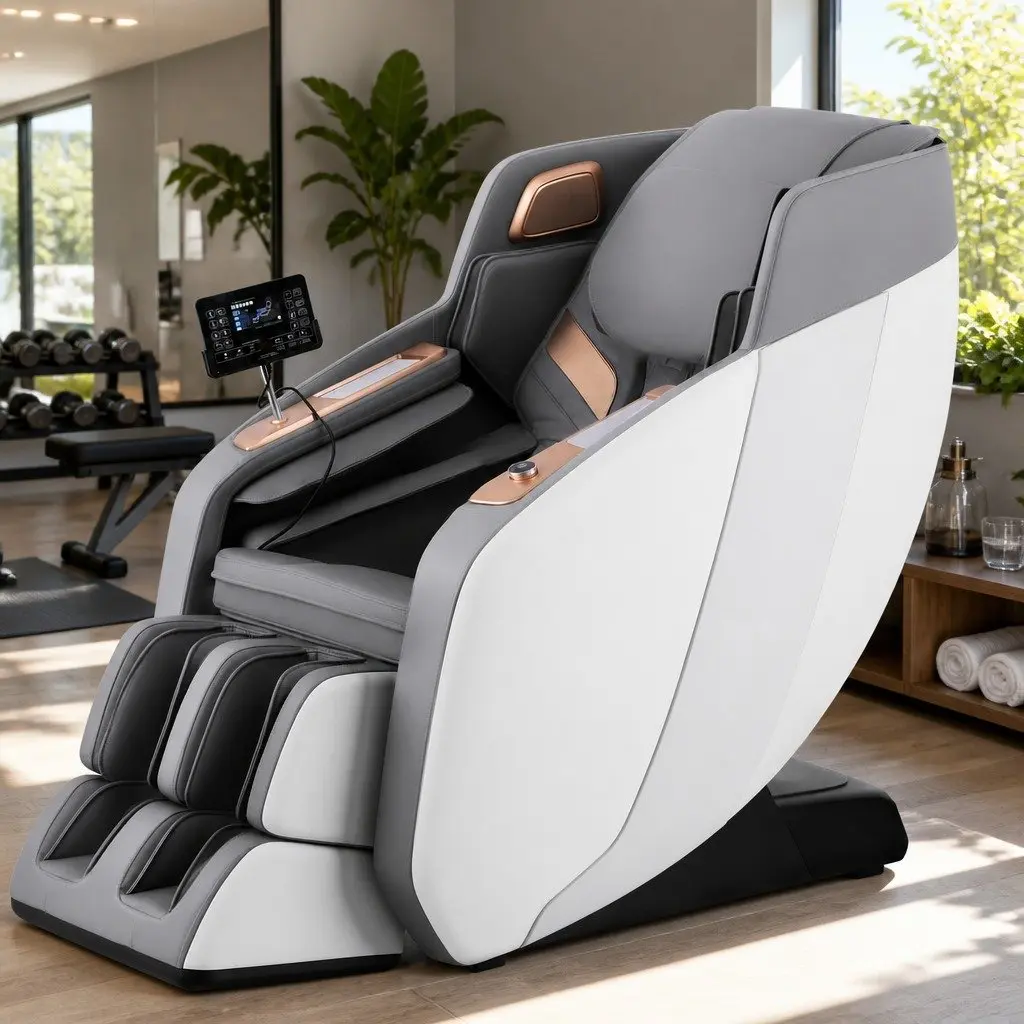 Full Body Electric Massage Chair with Heat and Bluetooth