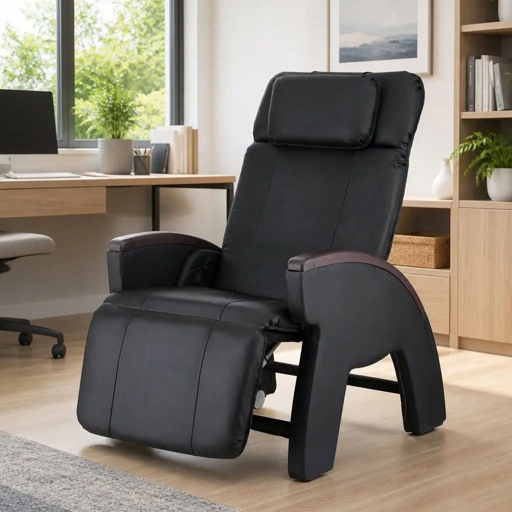 Zero Gravity Electric Massage Chair Recliner in Black