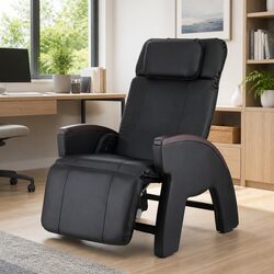Zero Gravity Electric Massage Chair Recliner in Black