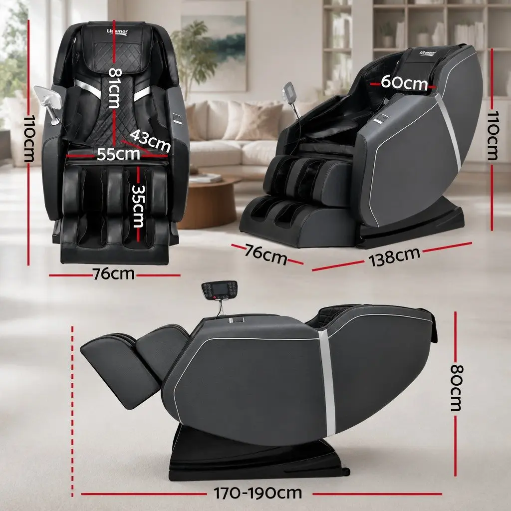 Electric Massage Chair Recliner Full Body Zero Gravity Home Relaxation Lounger