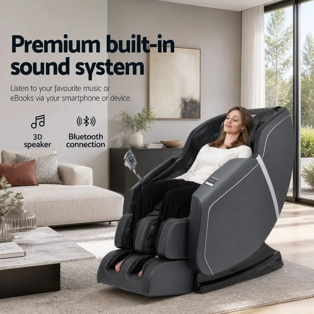 Electric Massage Chair Recliner Full Body Zero Gravity Home Relaxation Lounger