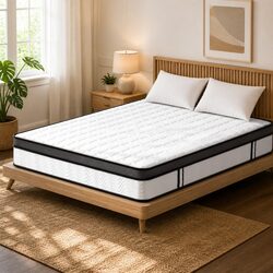 25cm Double Mattress with Cool Gel Foam and Bonnell Springs