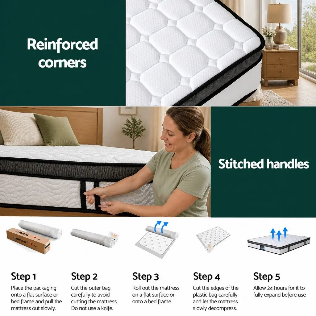 King Size Mattress with Cool Gel Foam