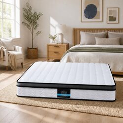 Queen Mattress 25cm Cool Gel Memory Foam Medium Firm Support