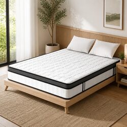 Queen Mattress 25cm Cool Gel Memory Foam Medium Firm Support