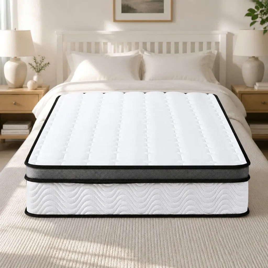 Single Mattress Medium-Firm 25cm Cool Gel Foam Bonnell Spring Support