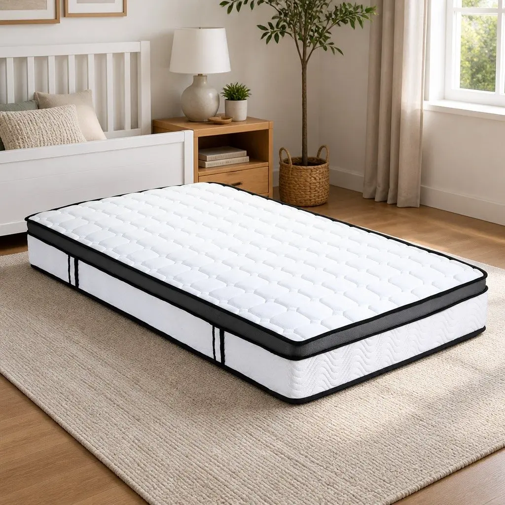 Single Mattress Medium-Firm 25cm Cool Gel Foam Bonnell Spring Support