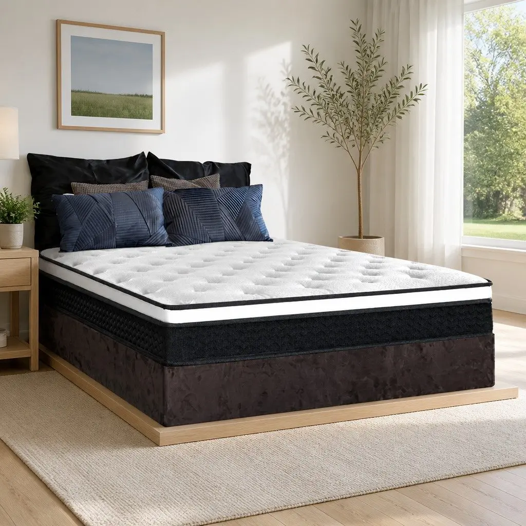 Single Mattress with Euro Top Bonnell Spring Support
