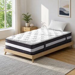 30cm King Single Mattress with Pocket Springs and Hypoallergenic Design