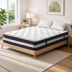 King Size Mattress 30cm Pocket Spring Medium Firm Comfort