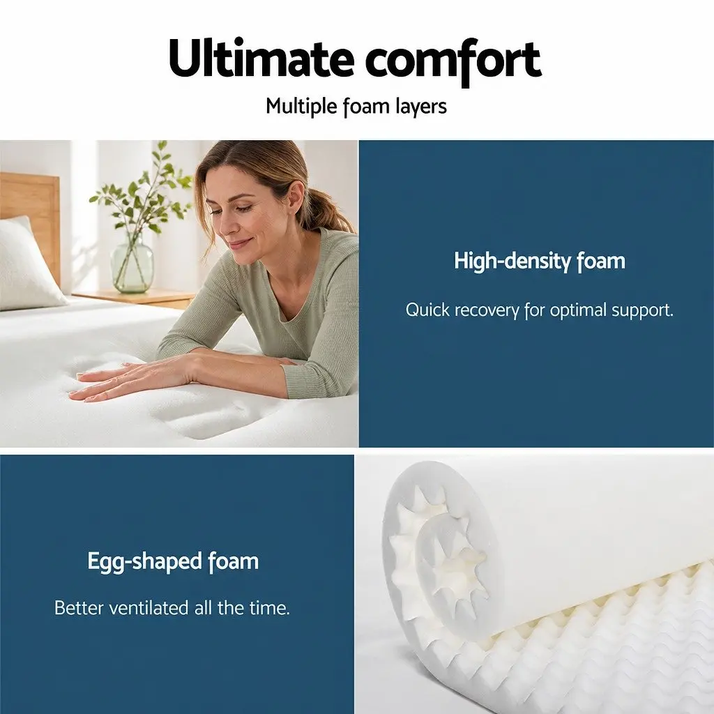 Queen Mattress with Pocket Spring 30cm Comfort Support