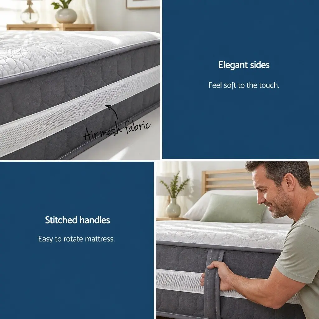 Queen Mattress with Pocket Spring 30cm Comfort Support