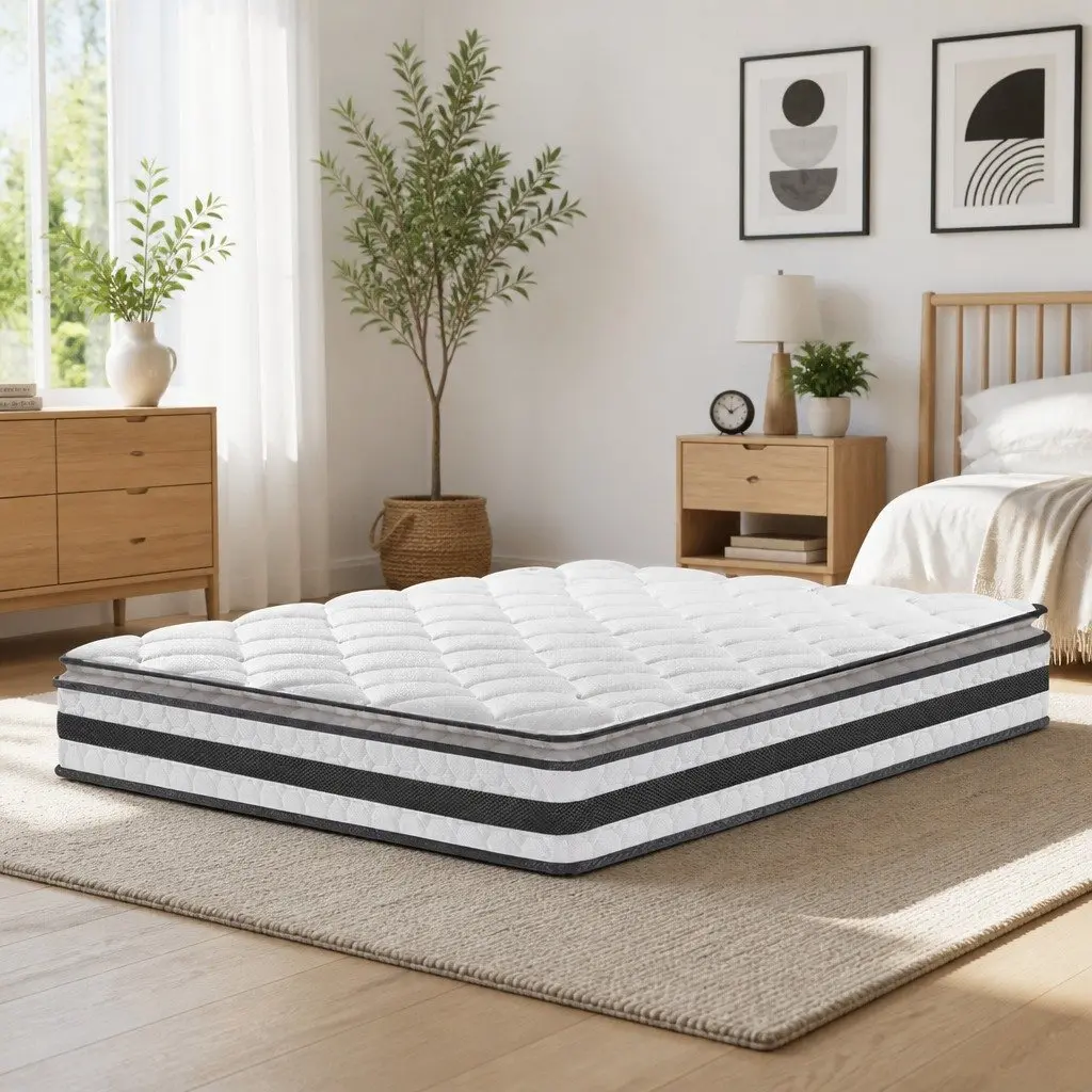 Single Mattress with 21cm Pillow Top