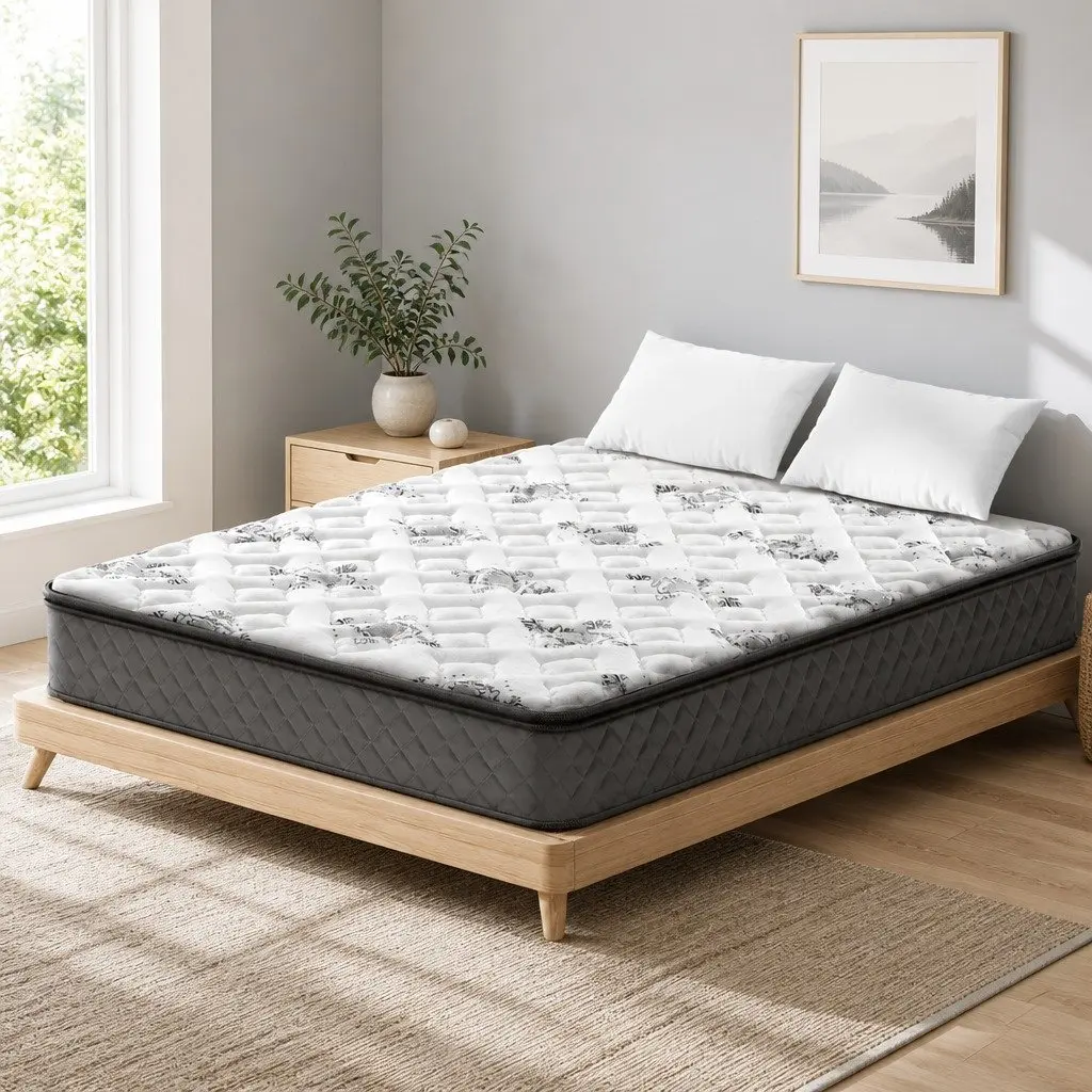 Double Mattress with Pillow Top and Bonnell Springs