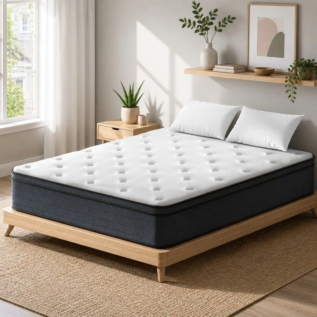 Euro Top King Mattress with Medium Firm Support