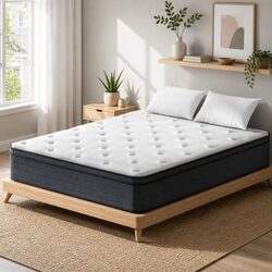 Euro Top King Mattress with Medium Firm Support