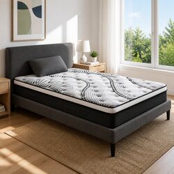 King Single Euro Top Mattress with Plush Comfort