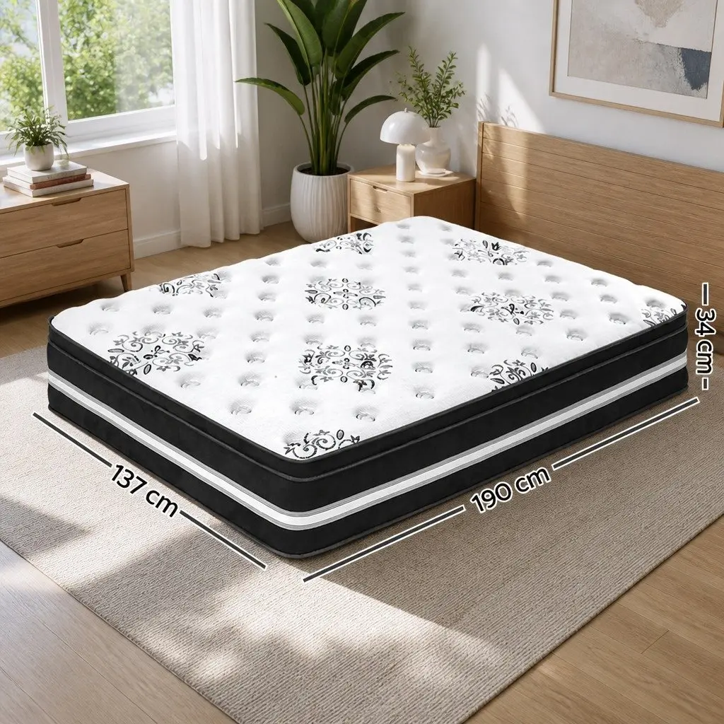 Double Mattress with Cool Gel Memory Foam