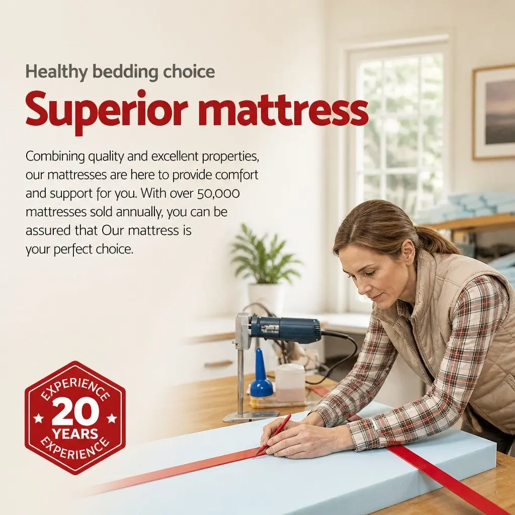 Double Mattress with Cool Gel Memory Foam