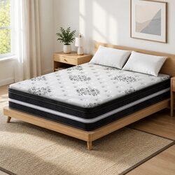 King Size Euro Top Mattress with Cool Gel Memory Foam