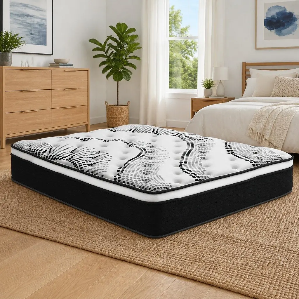 Plush Euro Top Double Mattress with Pocket Springs