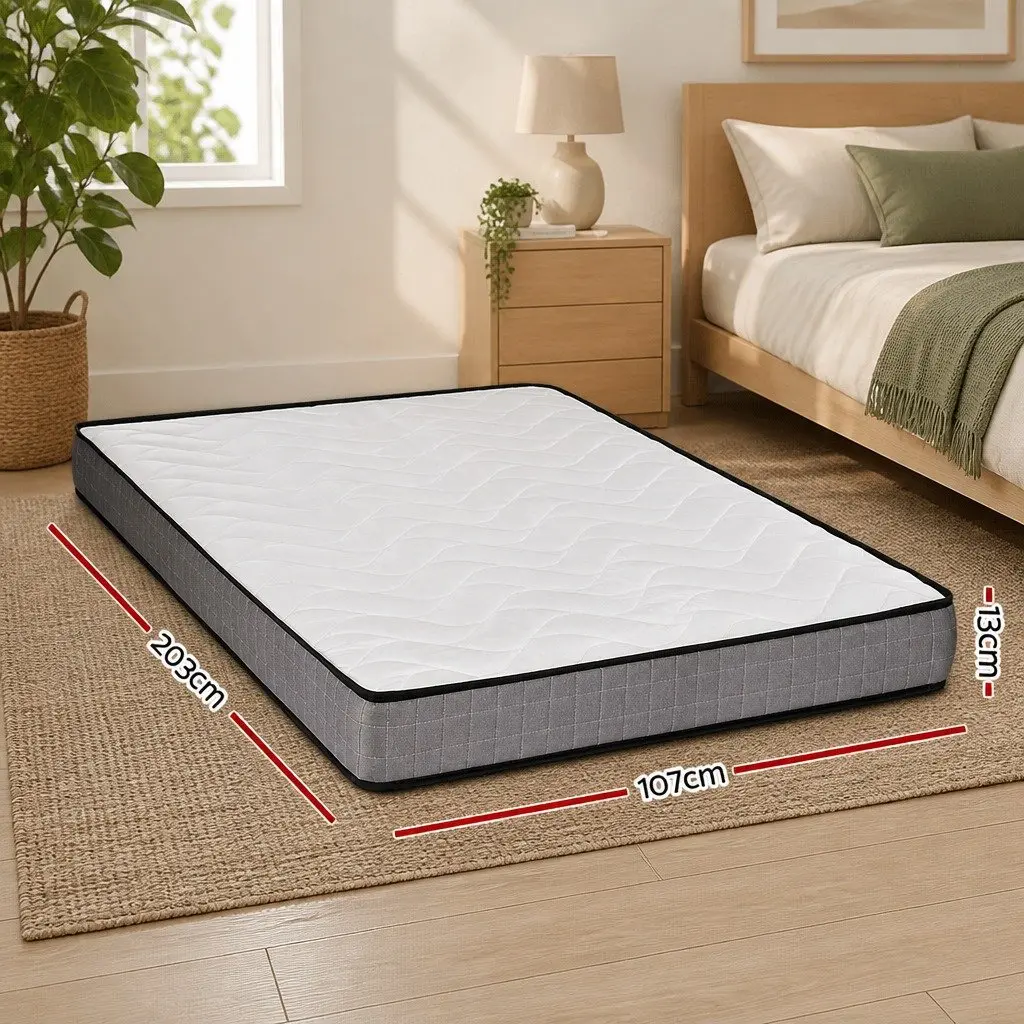 King Single Mattress 13cm Medium Firm