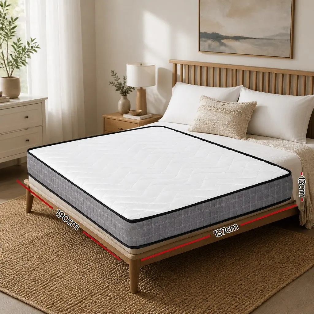 13cm Double Mattress with Bonnell Spring