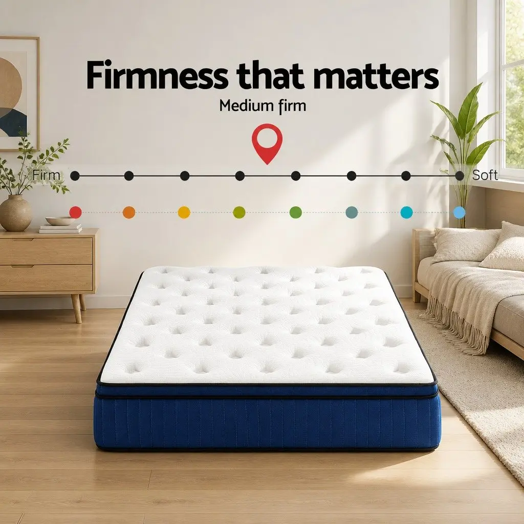 Queen Euro Top Mattress with Cool Gel Memory Foam