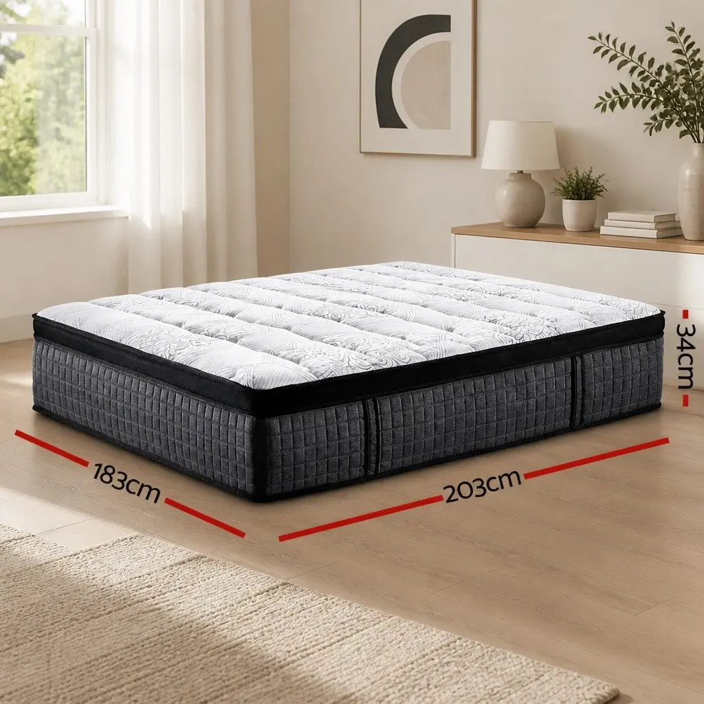 King Size Mattress with 9-Zone Pocket Spring Comfort