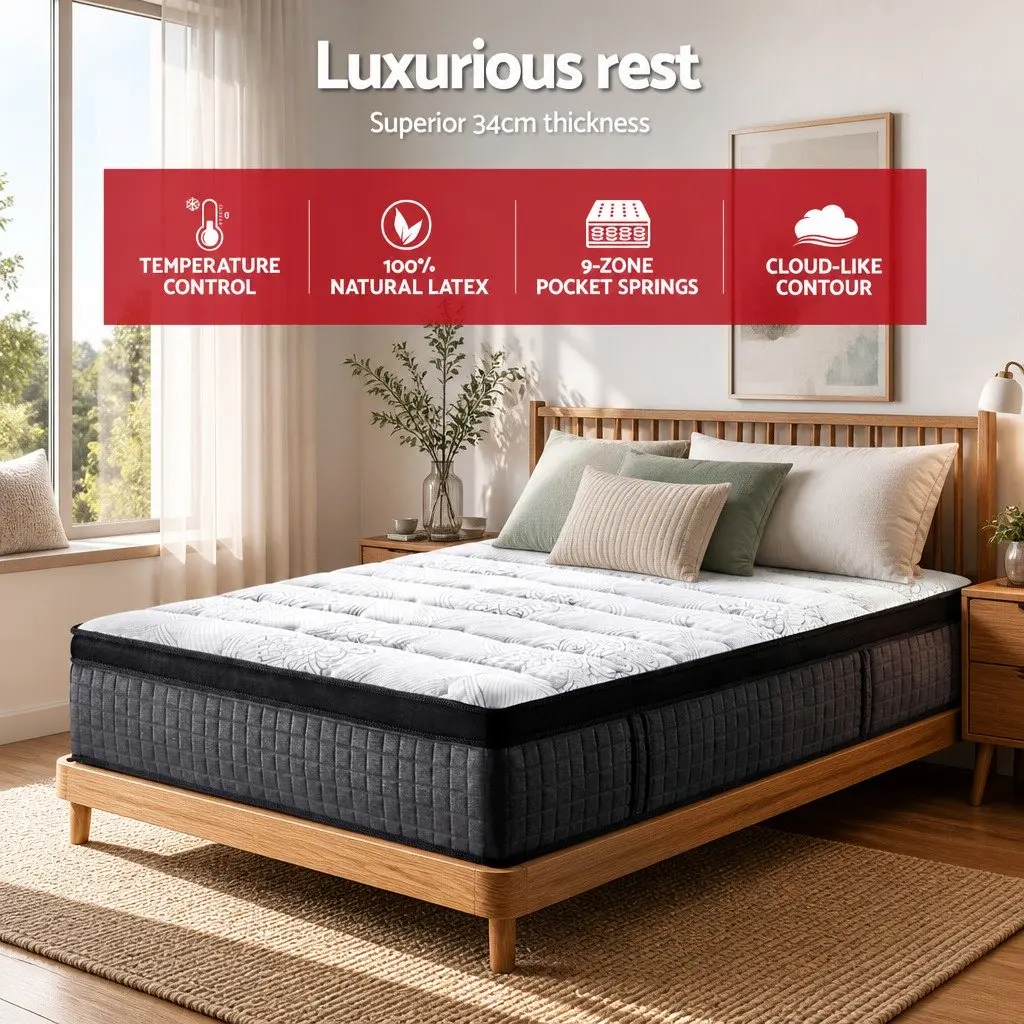 King Size Mattress with 9-Zone Pocket Spring Comfort