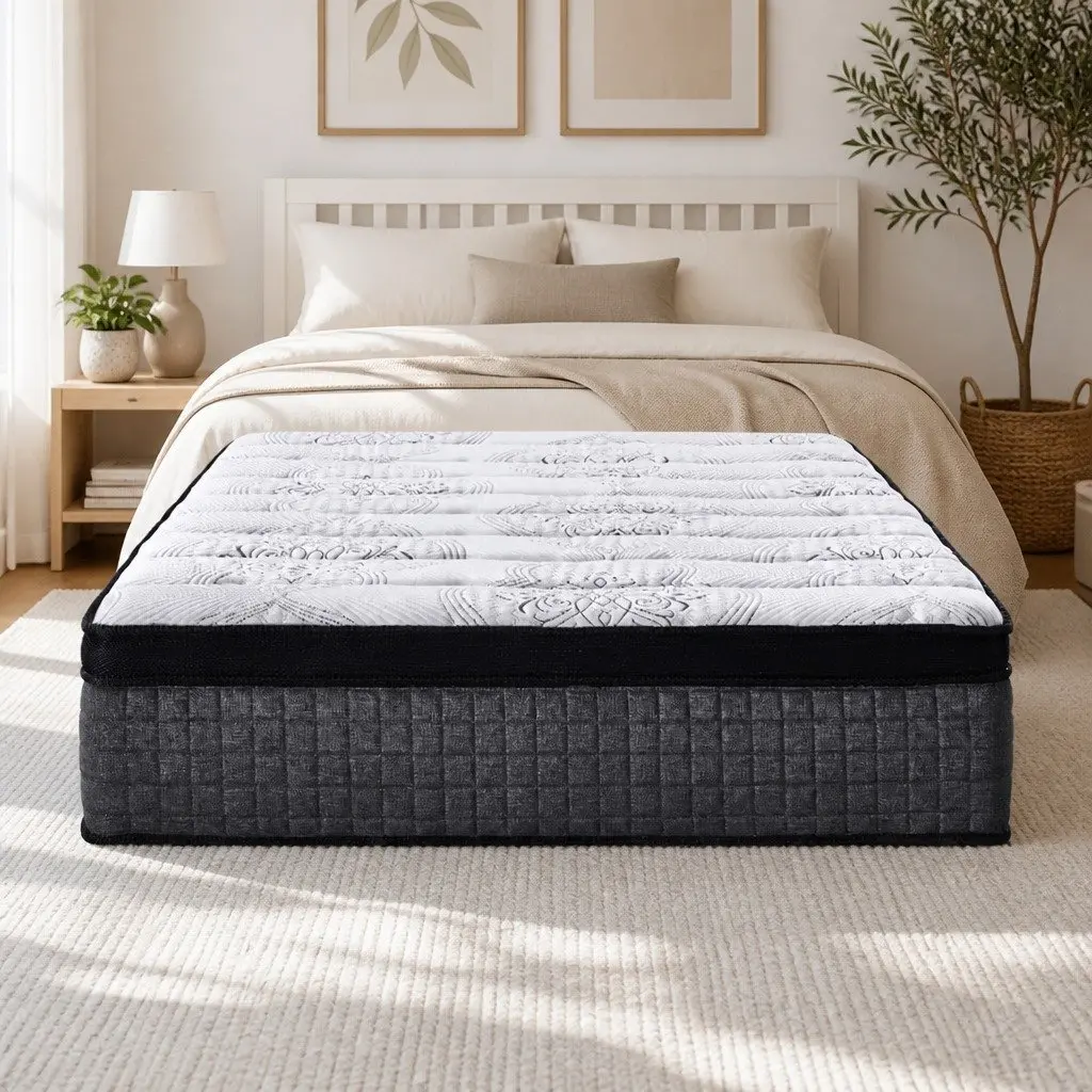 34cm Euro Top Single Mattress with 9 Zone Pocket Spring