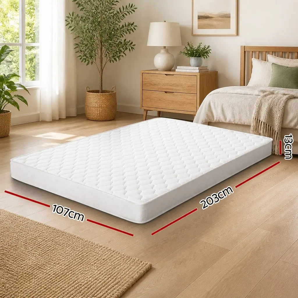 King Single Mattress 13cm Medium Firm