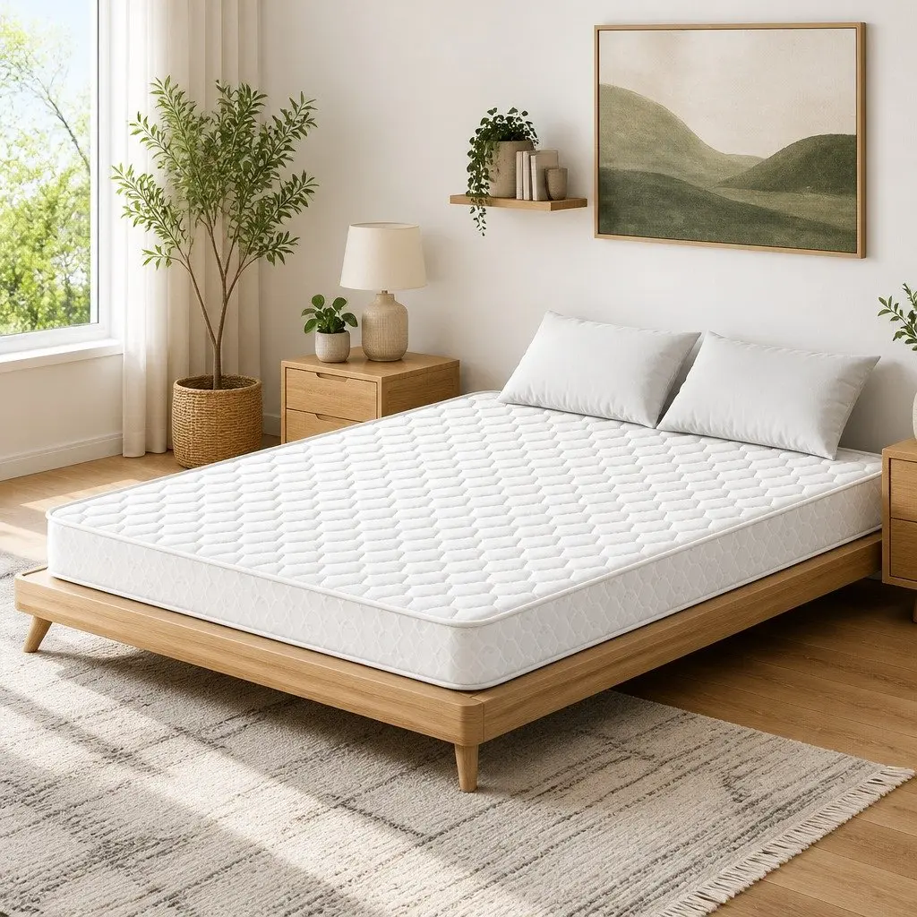 Medium Firm 13cm Queen Mattress with Bonnell Spring