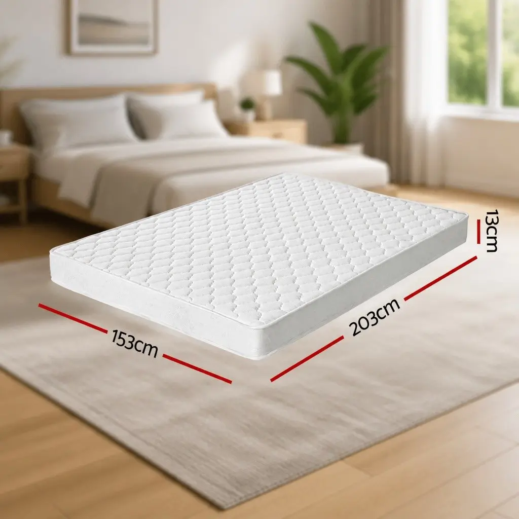 Medium Firm 13cm Queen Mattress with Bonnell Spring