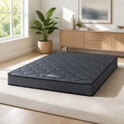 Comfortable Queen Mattress 16cm Bonnell Spring Grey