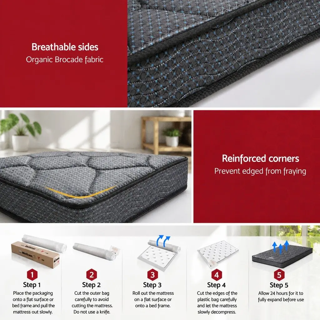 16cm Single Mattress with Bonnell Spring and Foam Layers