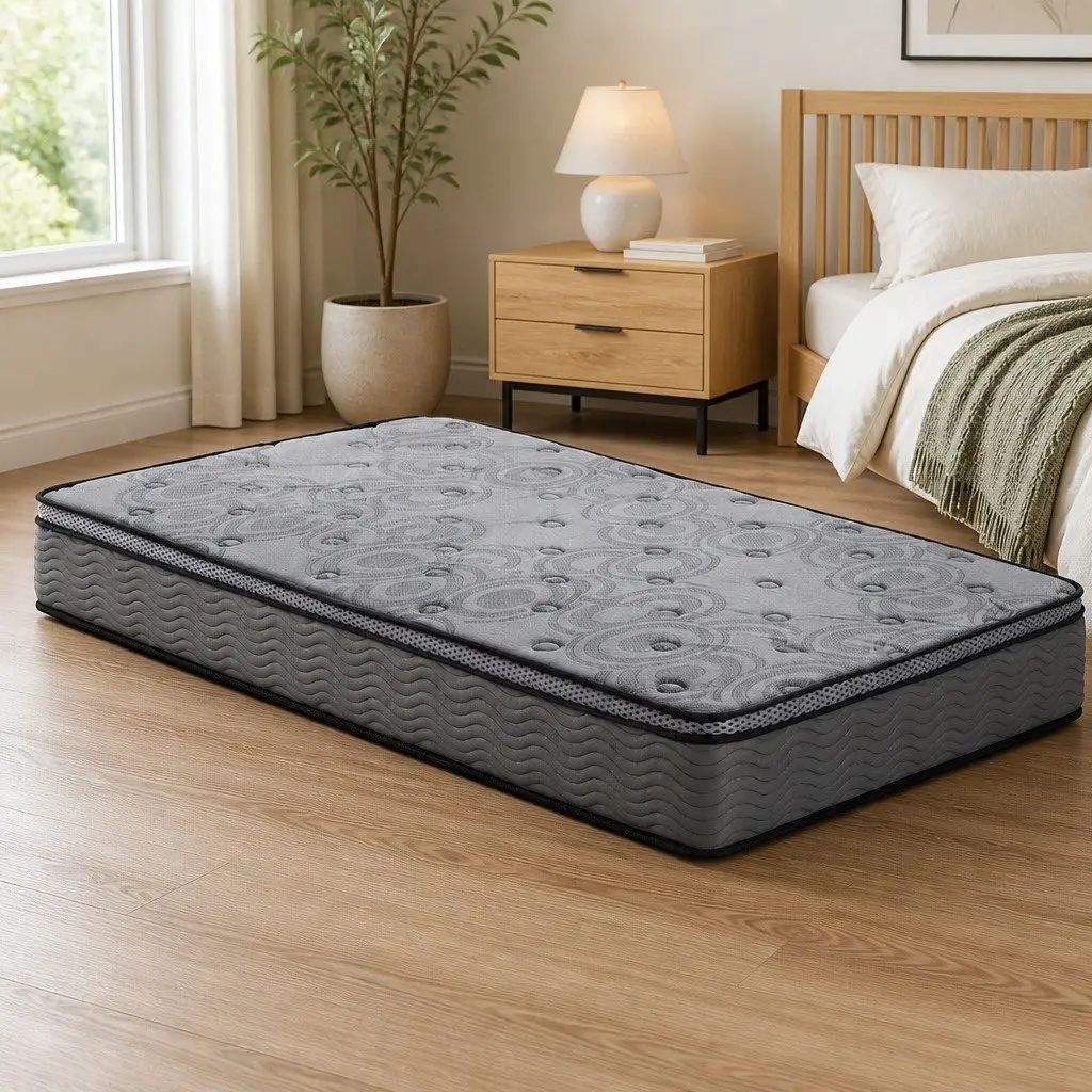 26cm Thick Single Euro Top Mattress with Pocket Springs