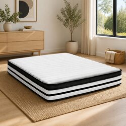 Comfortable Queen Mattress with Euro Top and Pocket Springs