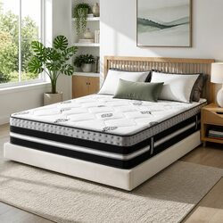 Comfortable Double Mattress with Gel Memory Foam