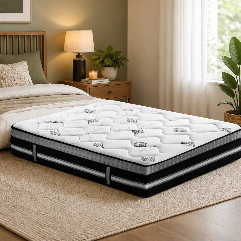Double Mattress with Gel Memory Foam